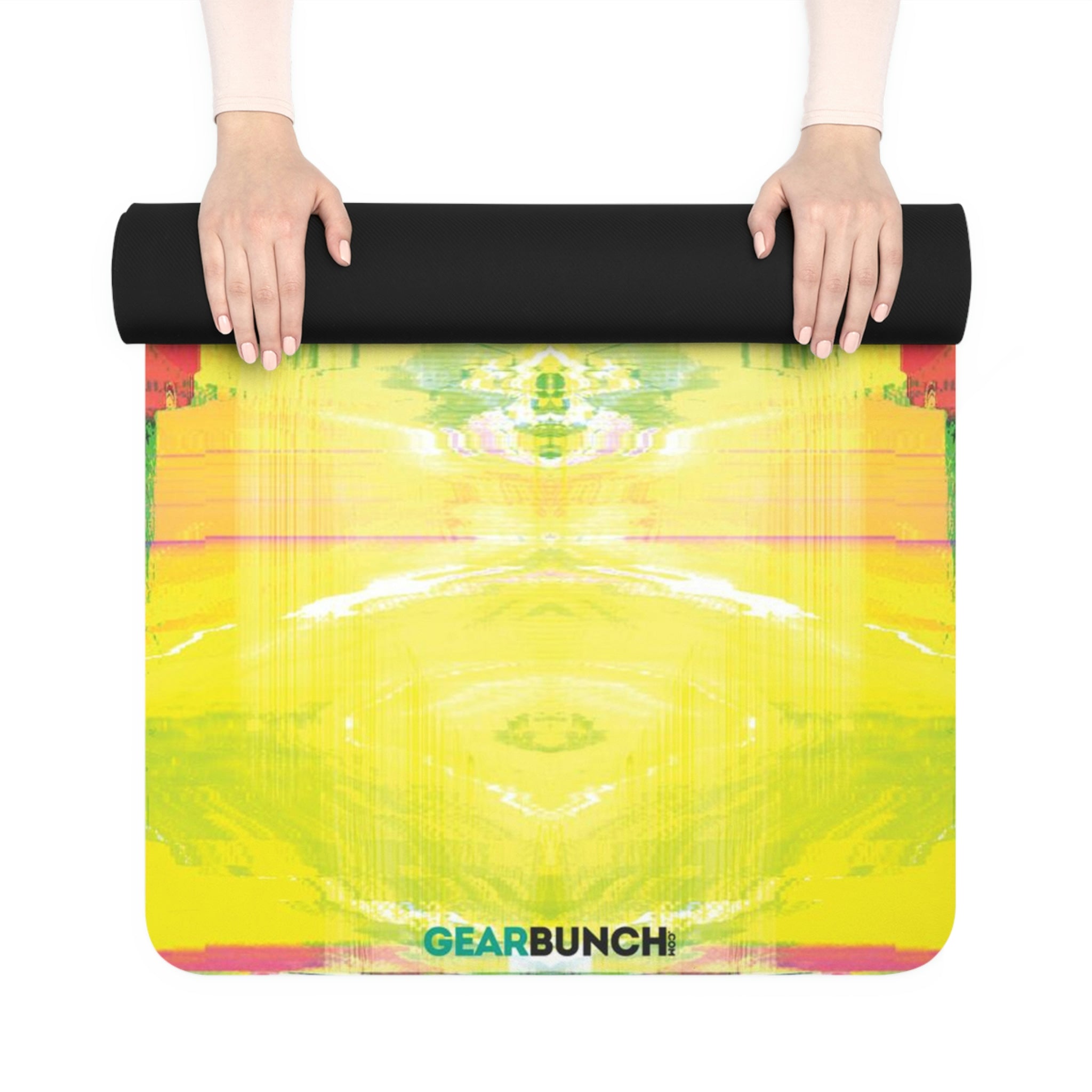 GearBunch Bright Neon Rave v2 Yoga Mat