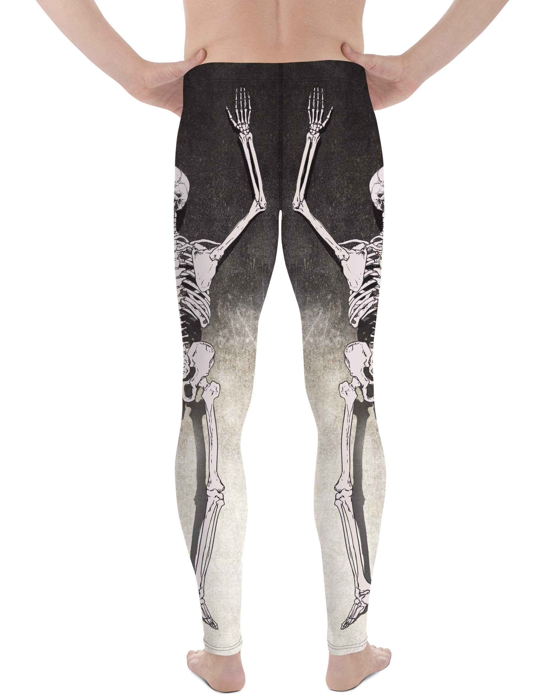 Climbing Skeleton Meggings - Gearbunch Men's Leggings
