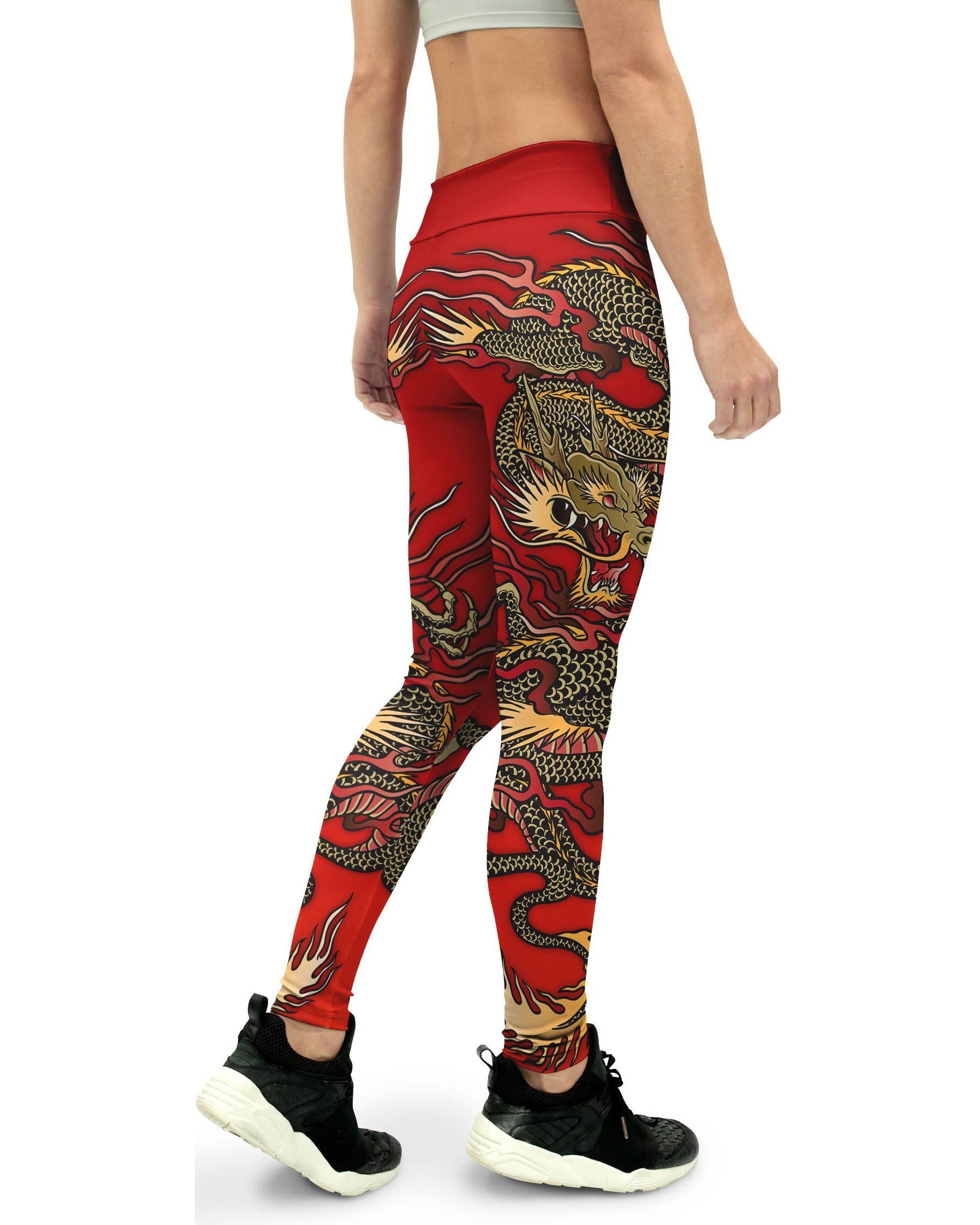 Chinese Dragon Yoga Pants | GearBunch