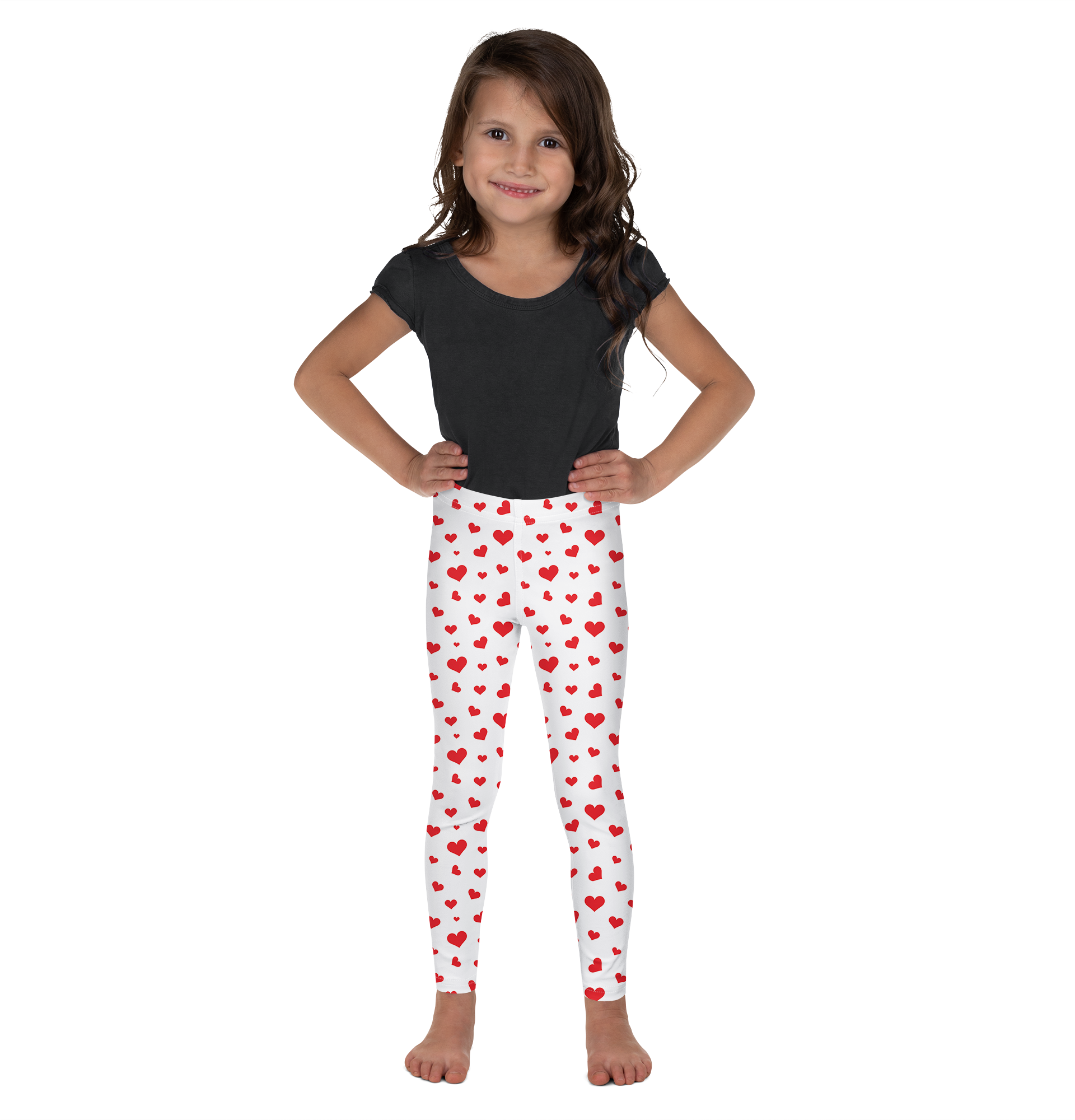 Red Heart Kid's Leggings - Gearbunch