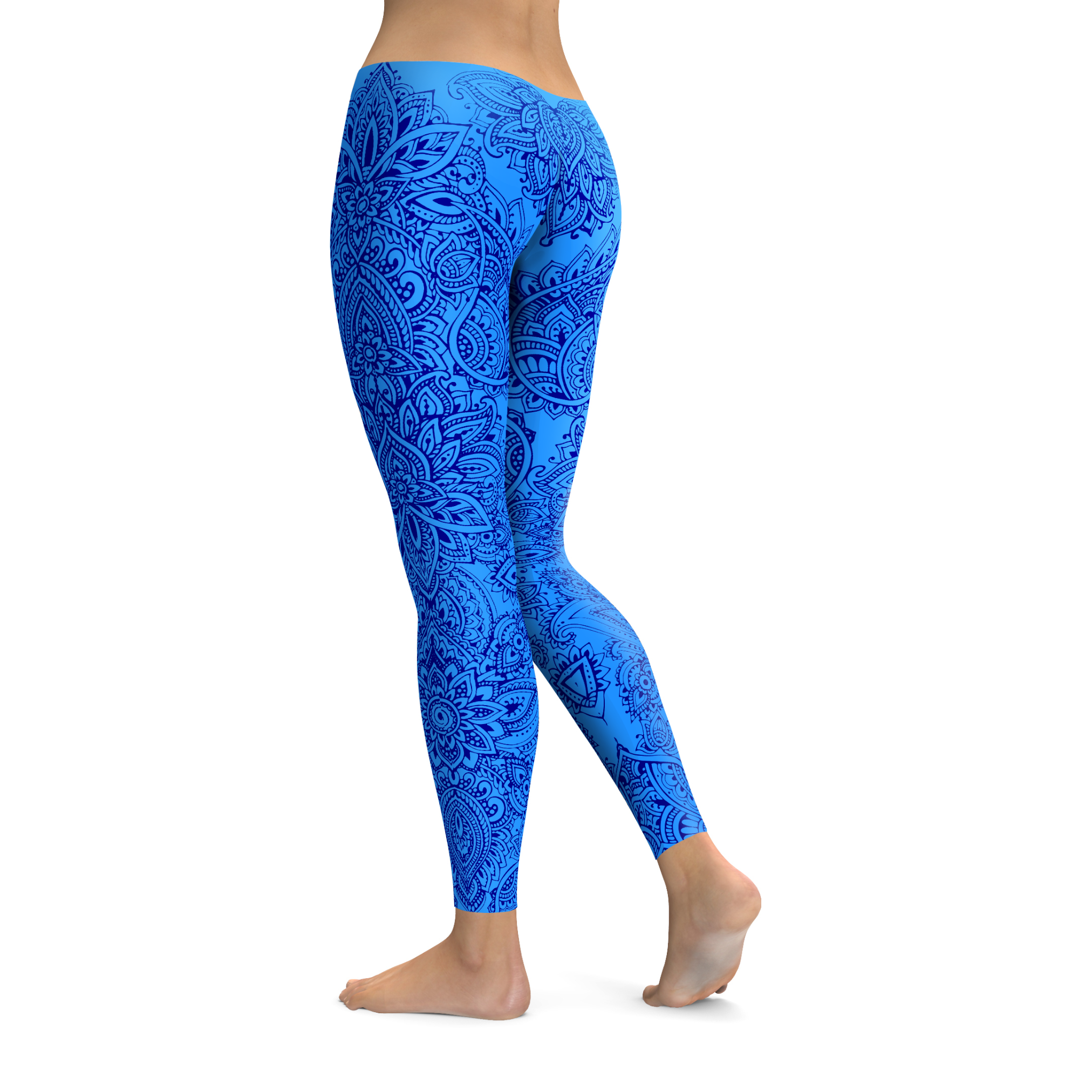 Womens Workout Yoga Blue and Navy