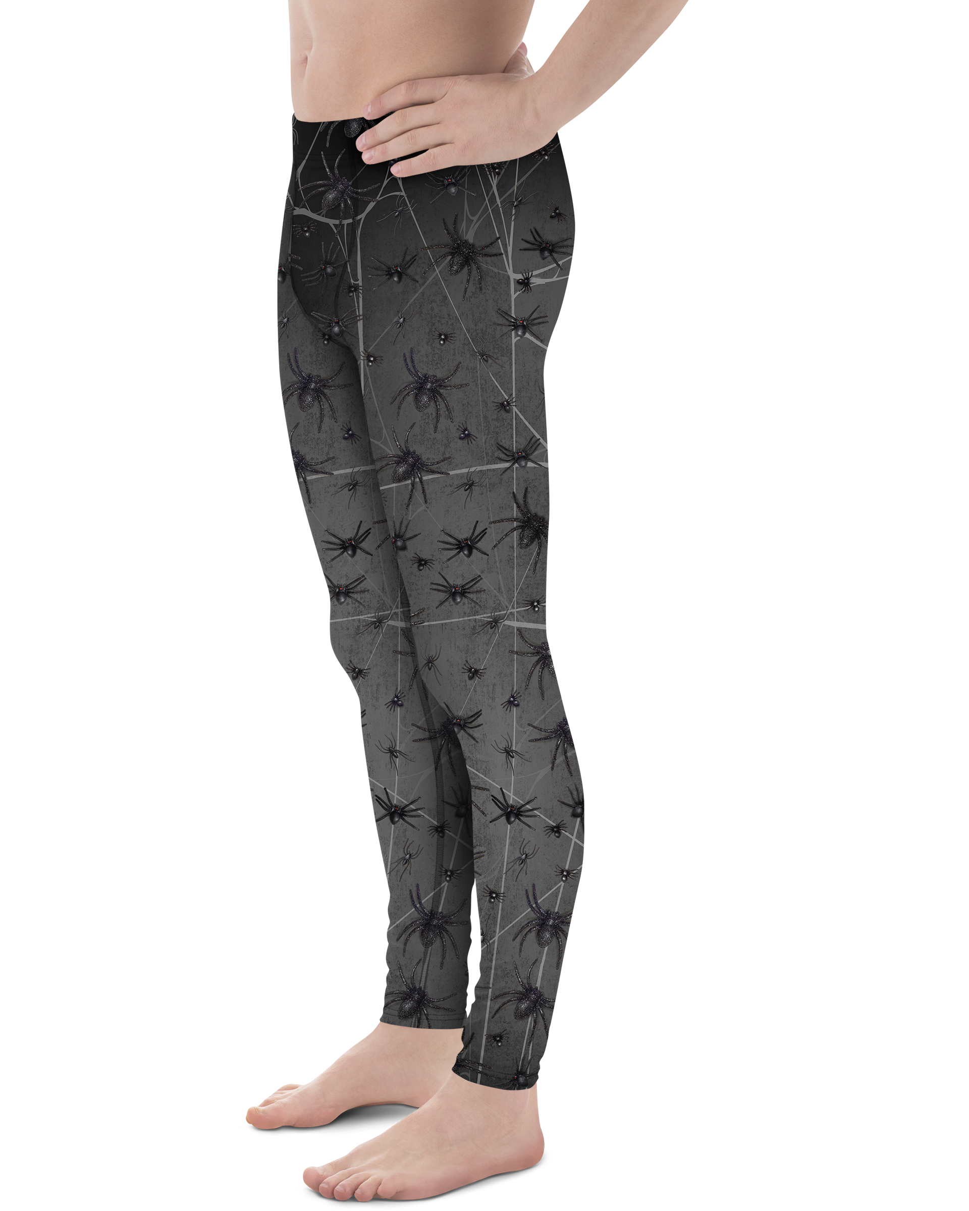 Crawling Spiders Meggings - Gearbunch Men's Leggings