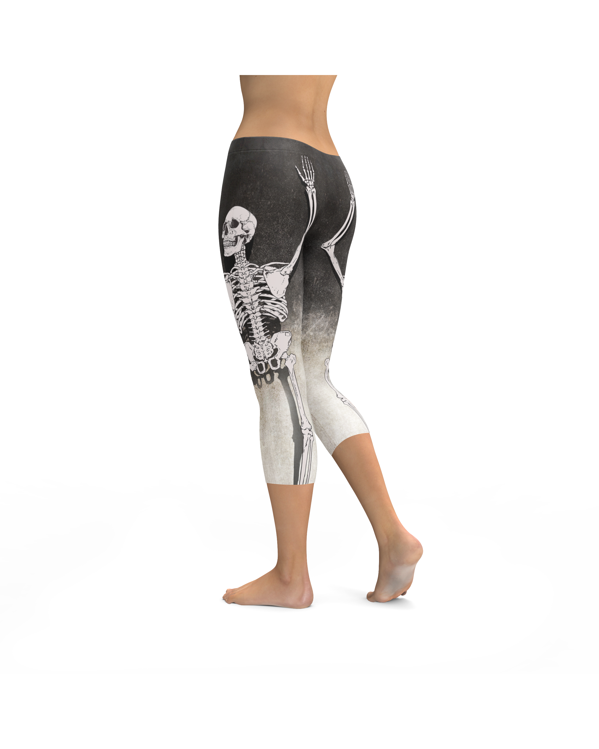 Climbing Skeleton Capris - Gearbunch