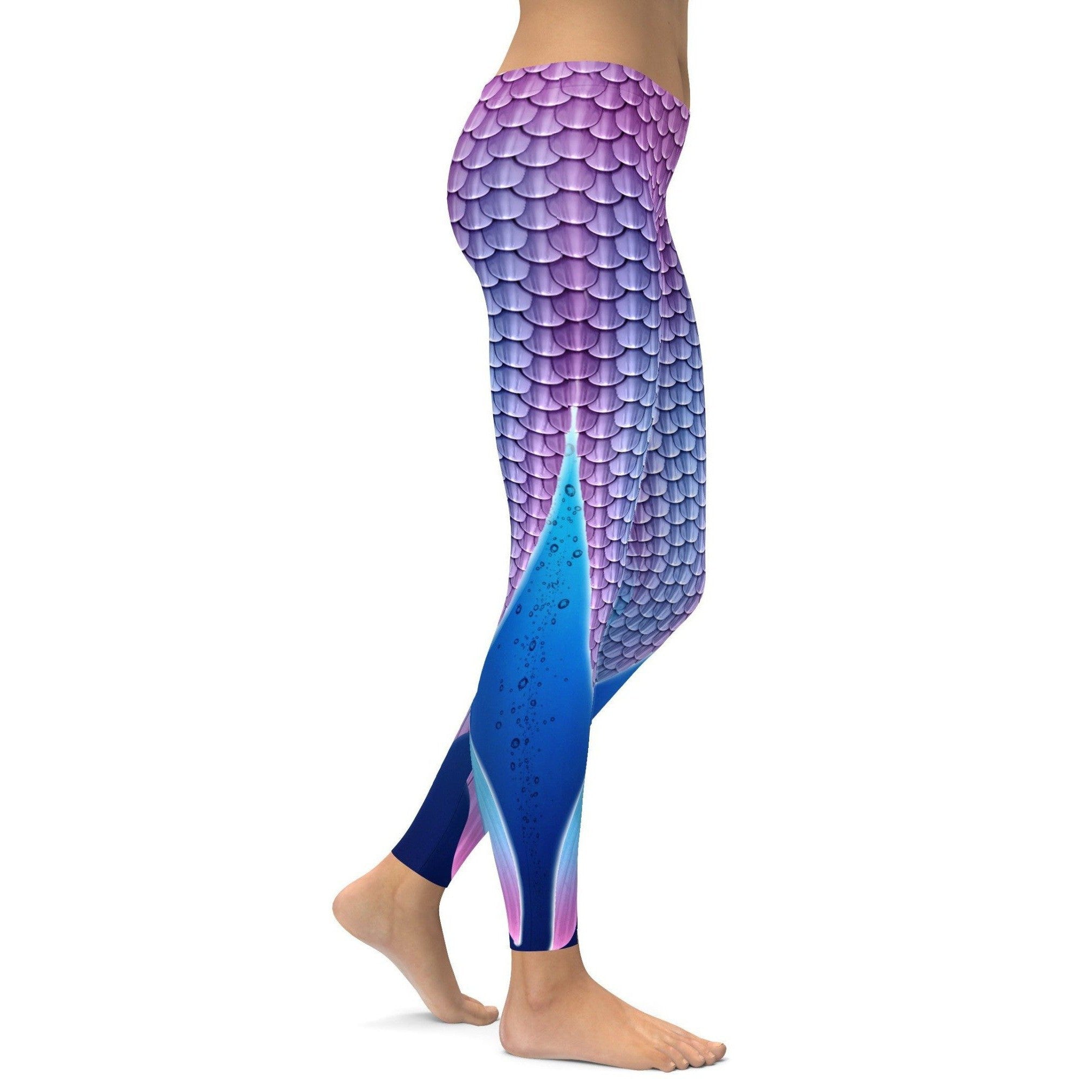 Mermaid_Tail_Leggings_Pattern_Mermaid_Blanket_For_AdultsWomens Workout Yoga Mermaid Tail Leggings Pink/Purple/Blue | Gearbunch.com