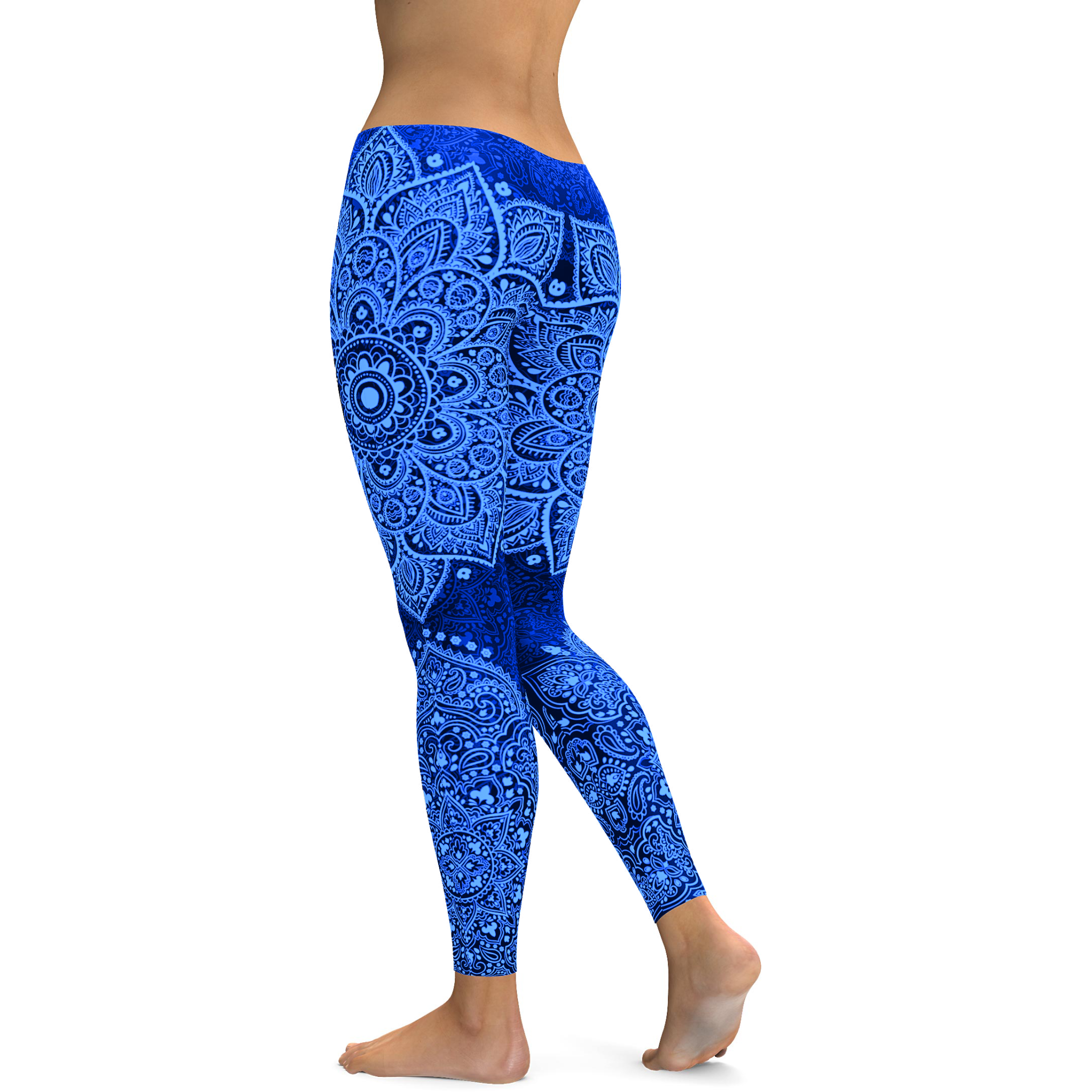 Navy_and_Light_Blue_Mandala_Leggings_Yoga_Pants_Yoga_Leggings