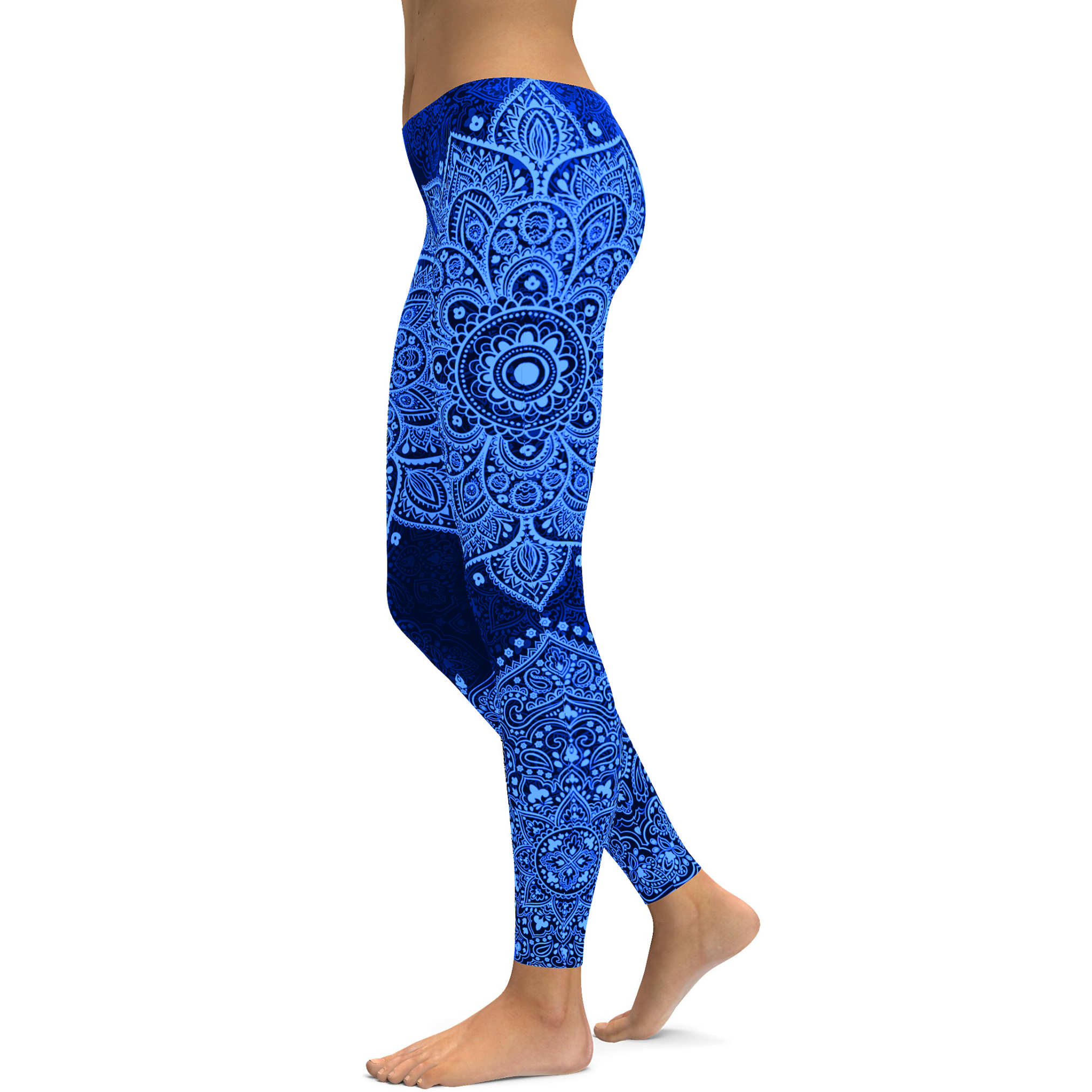 Navy_and_Light_Blue_Mandala_Leggings_Yoga_Pants_Yoga_Leggings