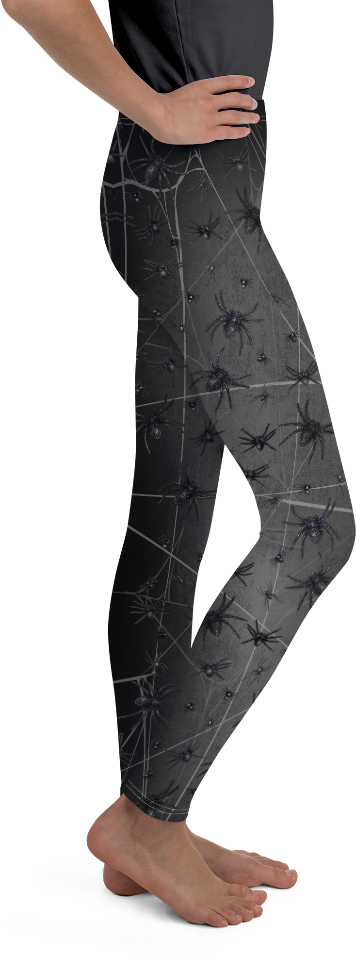 Crawling Spider Youth Leggings - Gearbunch