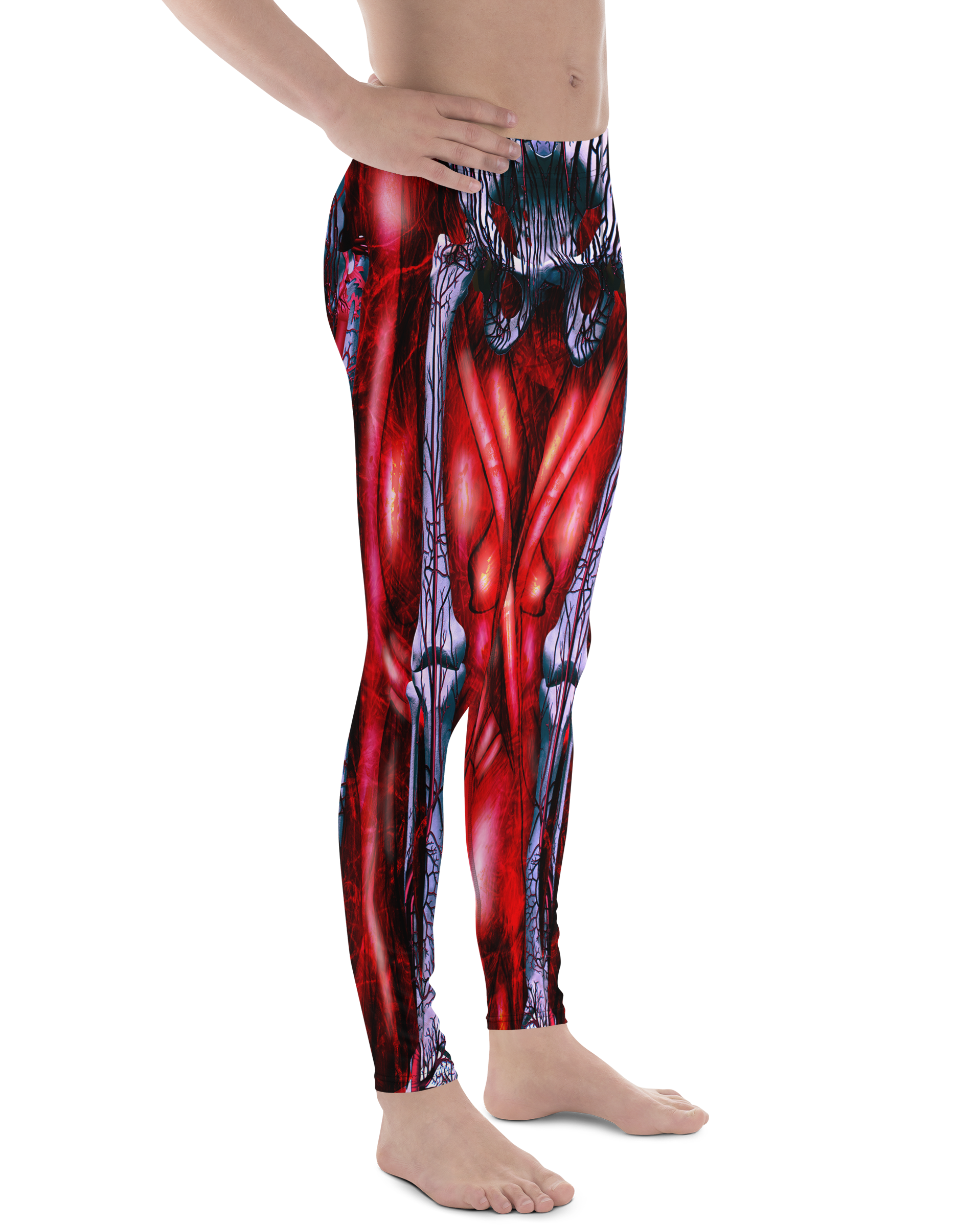 Blooded Muscles Horror Meggings - Gearbunch Men's Leggings