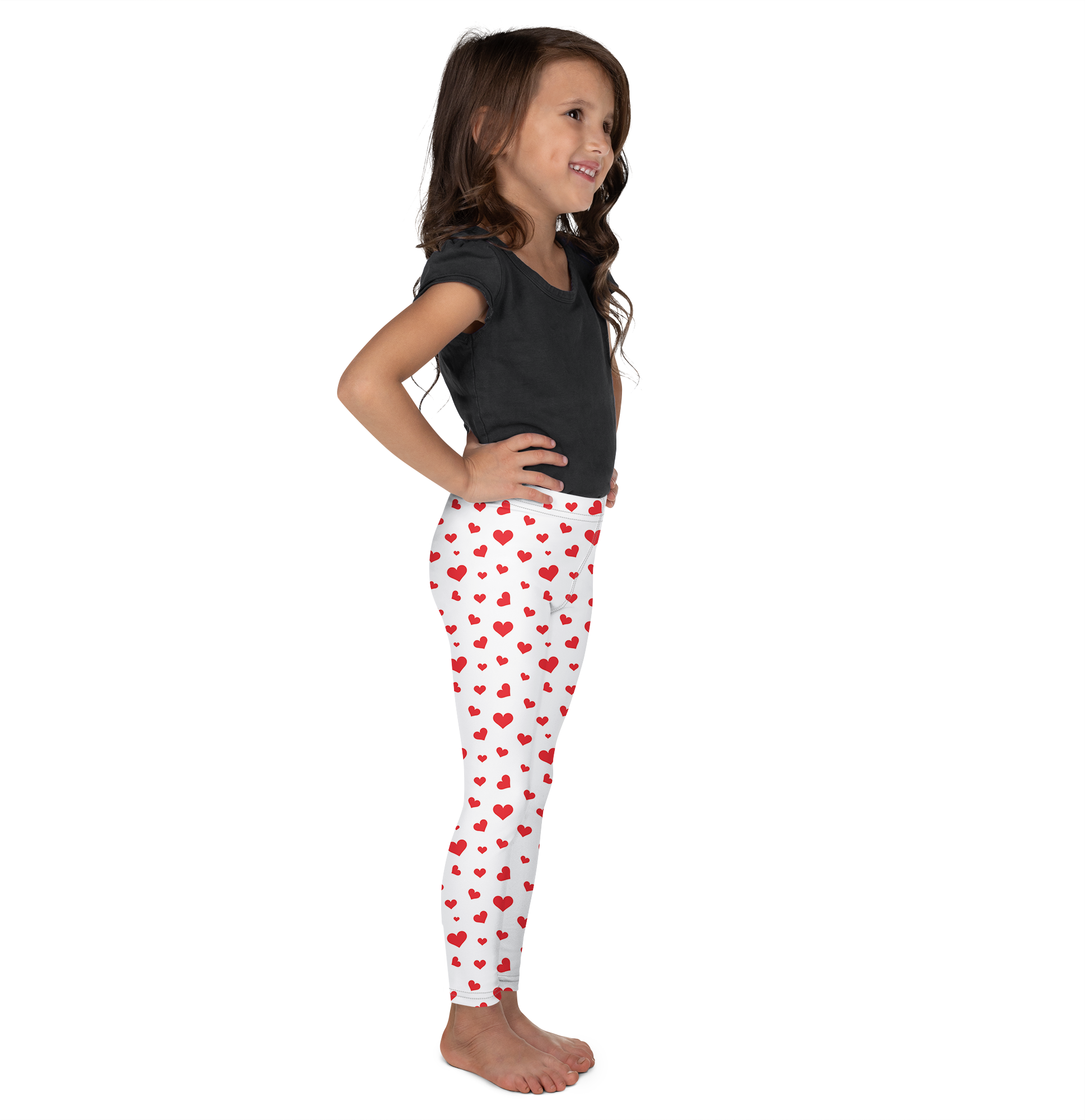 Red Heart Kid's Leggings - Gearbunch