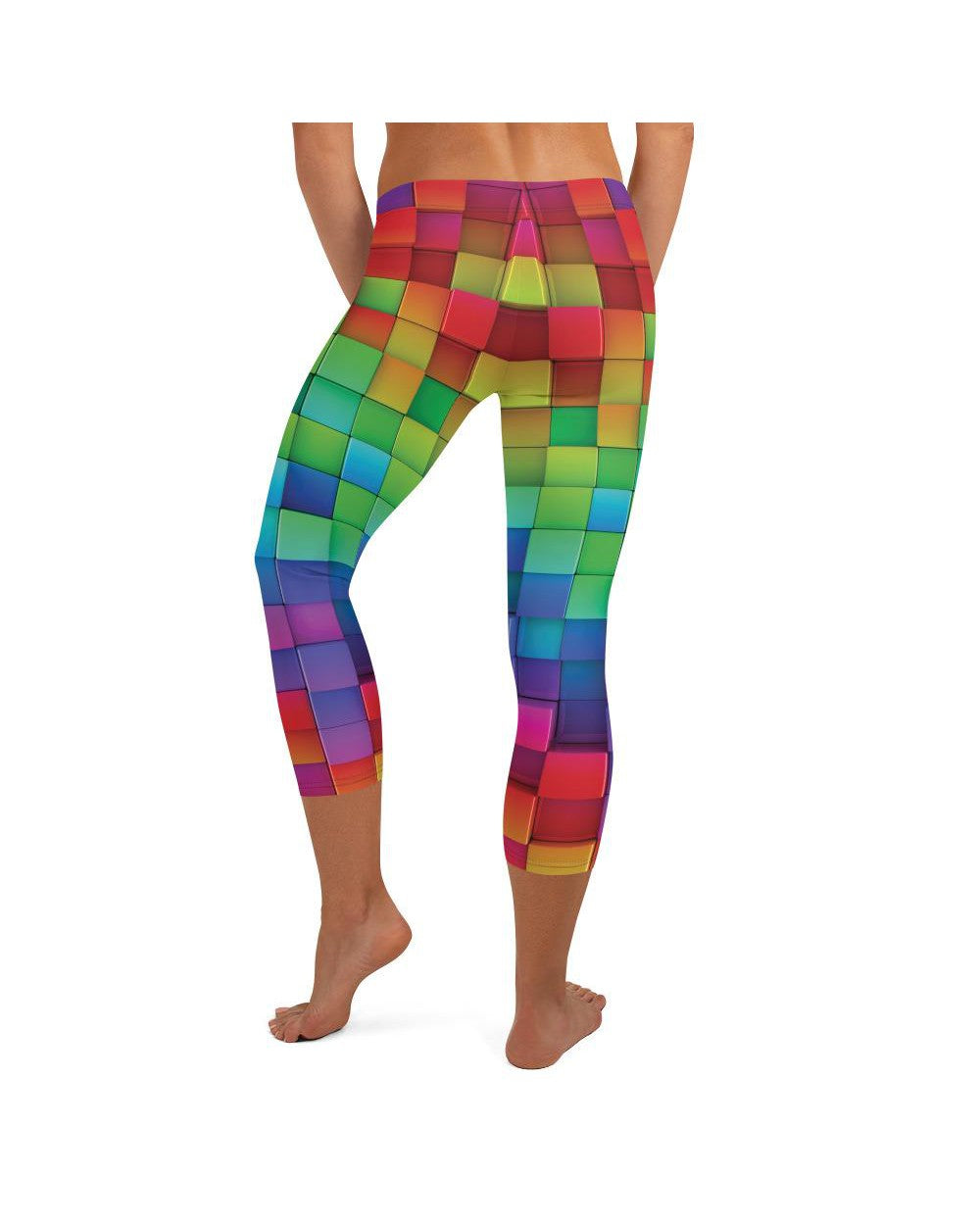 Rainbow Blocks Capris | GearBunch
