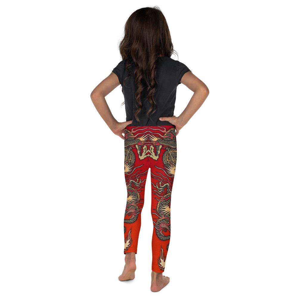 Chinese Dragon Kid's Leggings Gearbunch