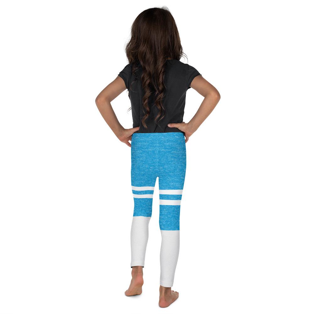 Blue and White Infinity Kid's Leggings Gearbunch