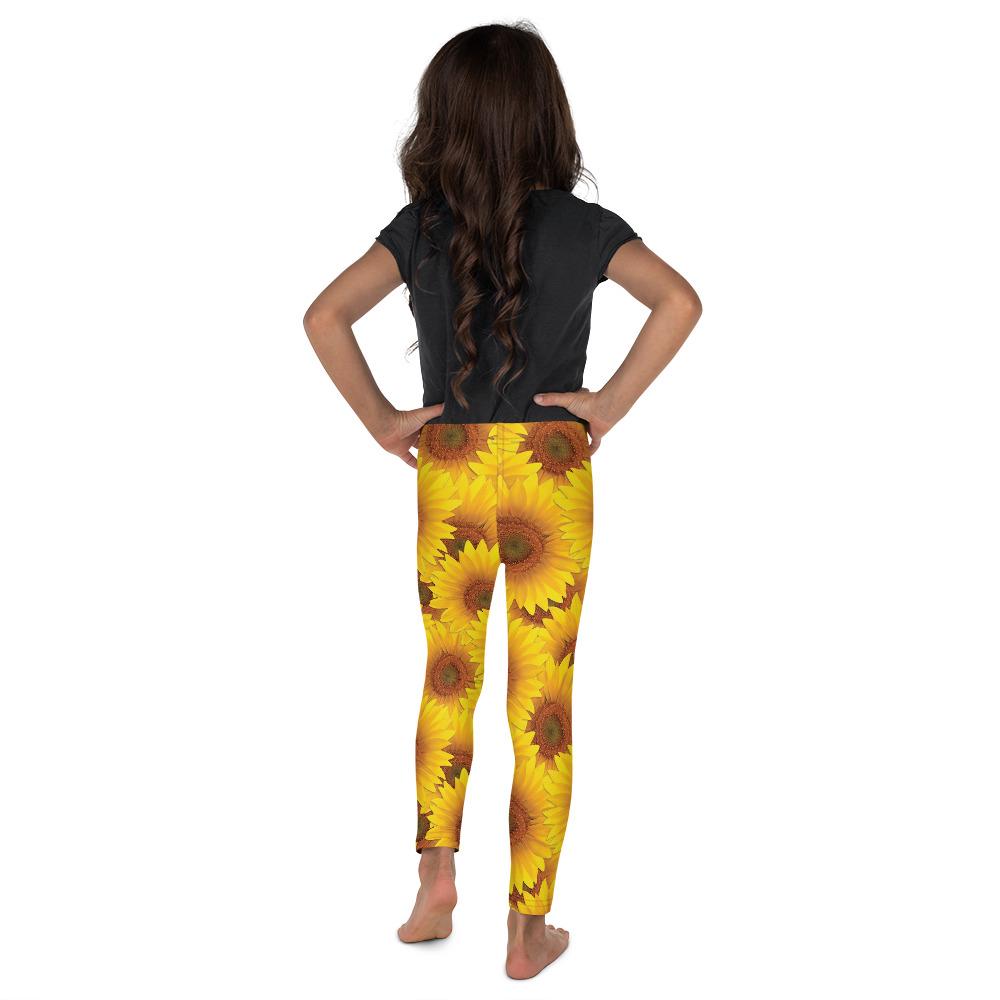 Sunflower Kid's Leggings Gearbunch