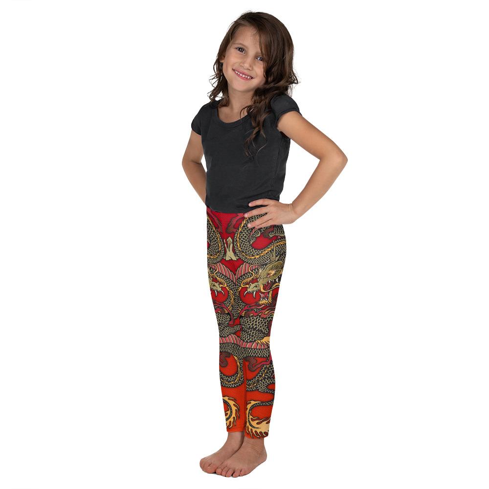 Chinese Dragon Kid's Leggings Gearbunch