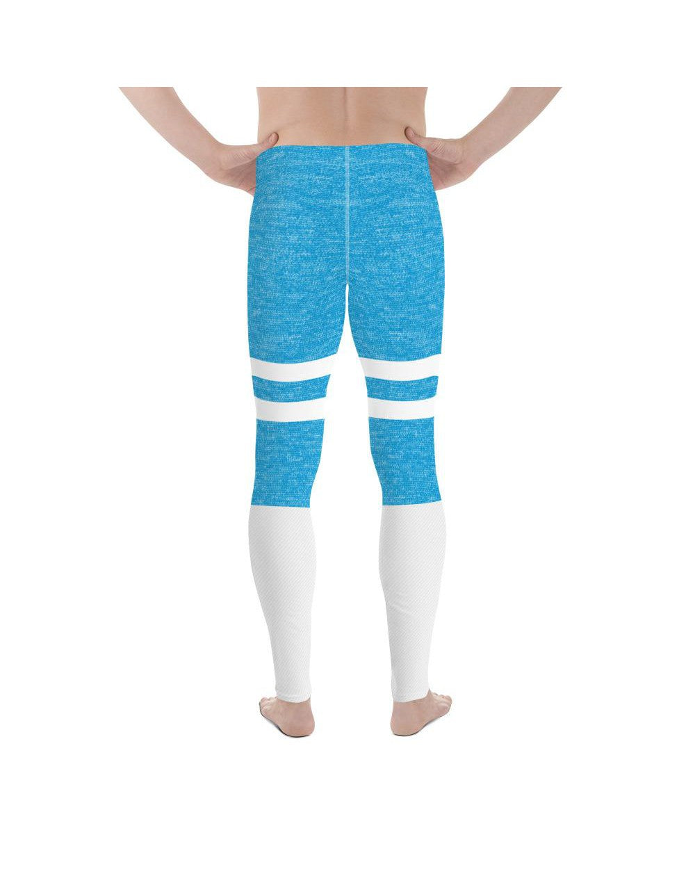 Blue and White Infinity Meggings Gearbunch Men's Leggings