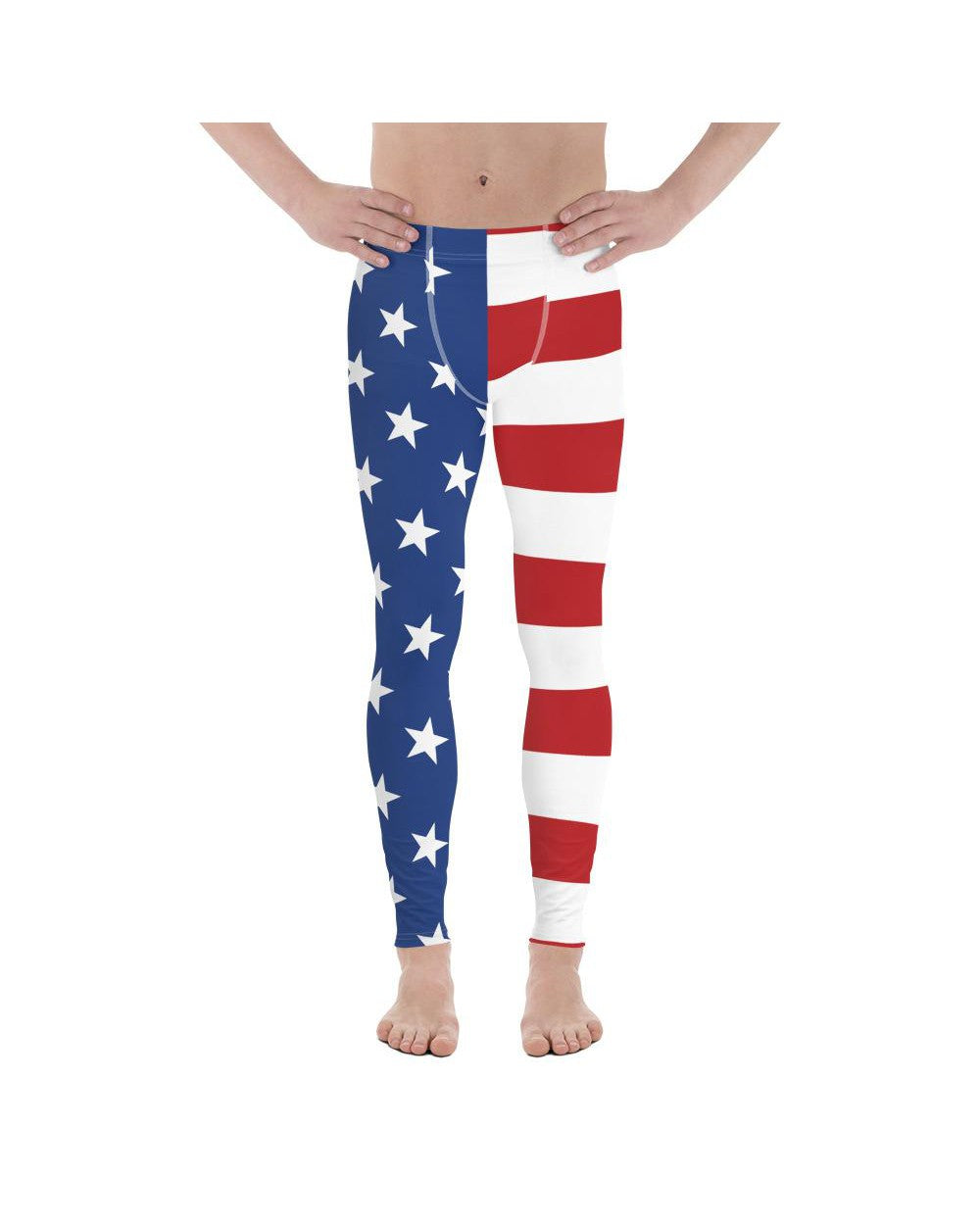 USA Stars & Stripes Meggings Gearbunch Men's Leggings