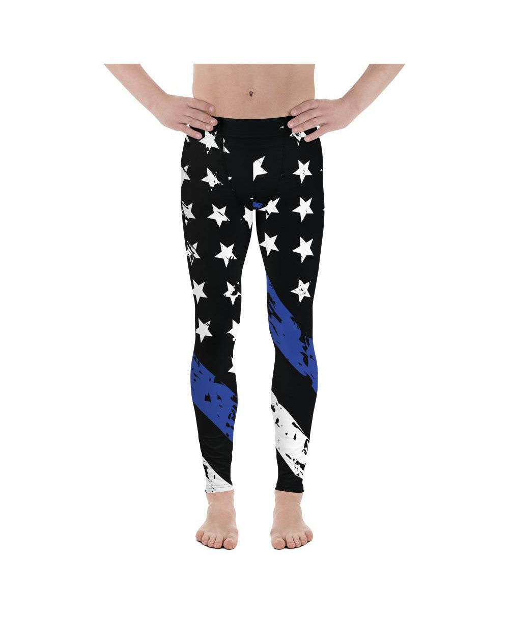 Thin Blue Line Meggings Gearbunch Men's Leggings