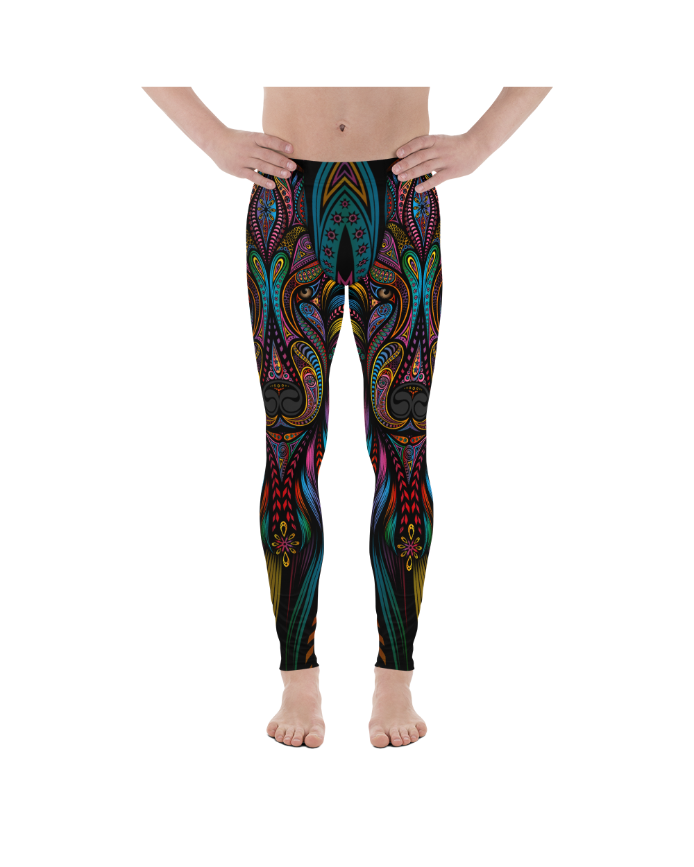 Colorful Wolf Meggings