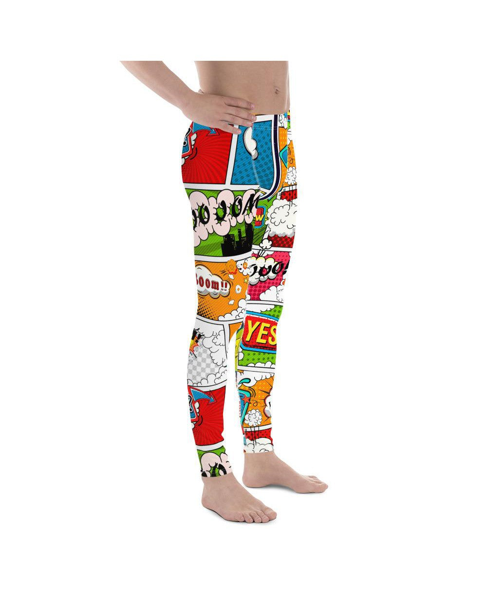 Comic Book Super Hero Meggings Gearbunch Men's Leggings