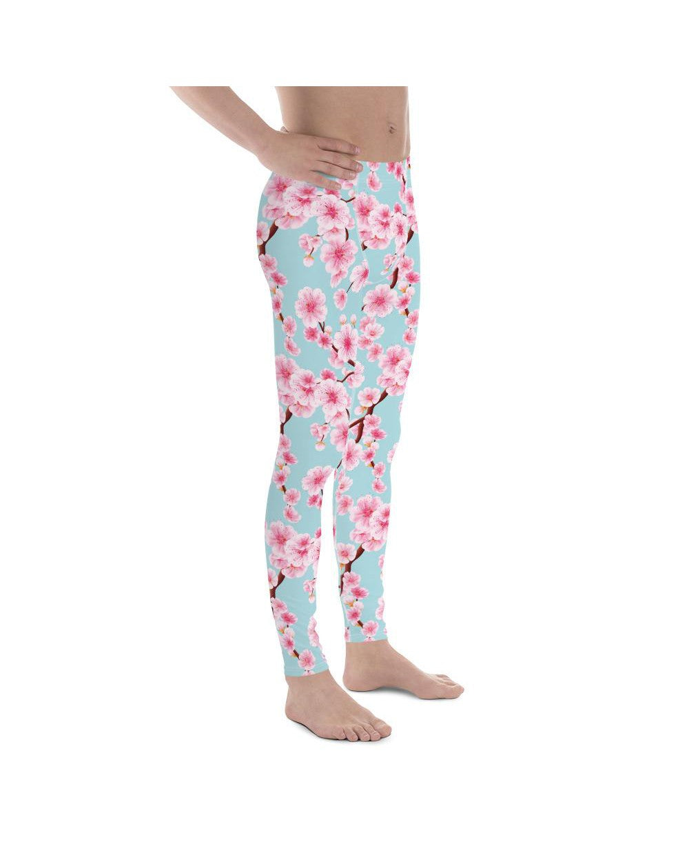 Japanese Cherry Blossom Meggings Gearbunch Men's Leggings