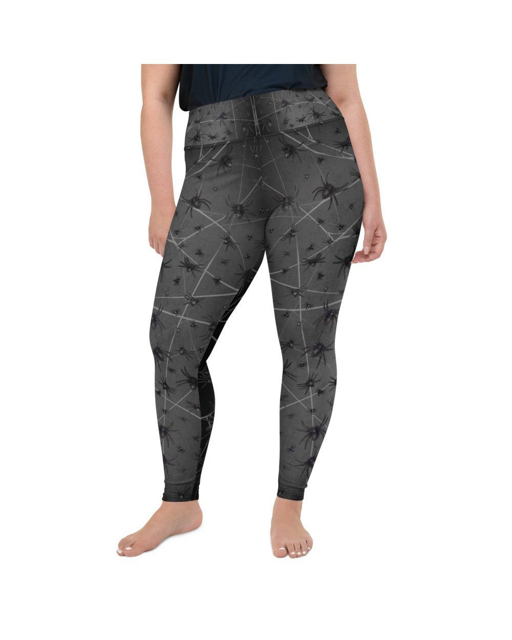 Crawling Spiders Plus Size Leggings | GearBunch