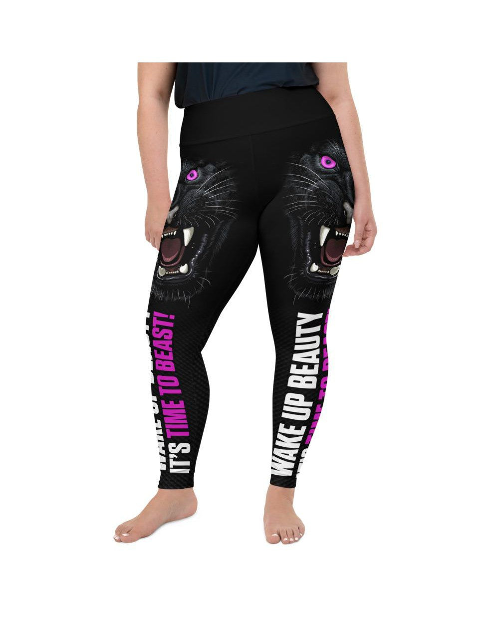 Time to Beast Plus Size Leggings | GearBunch