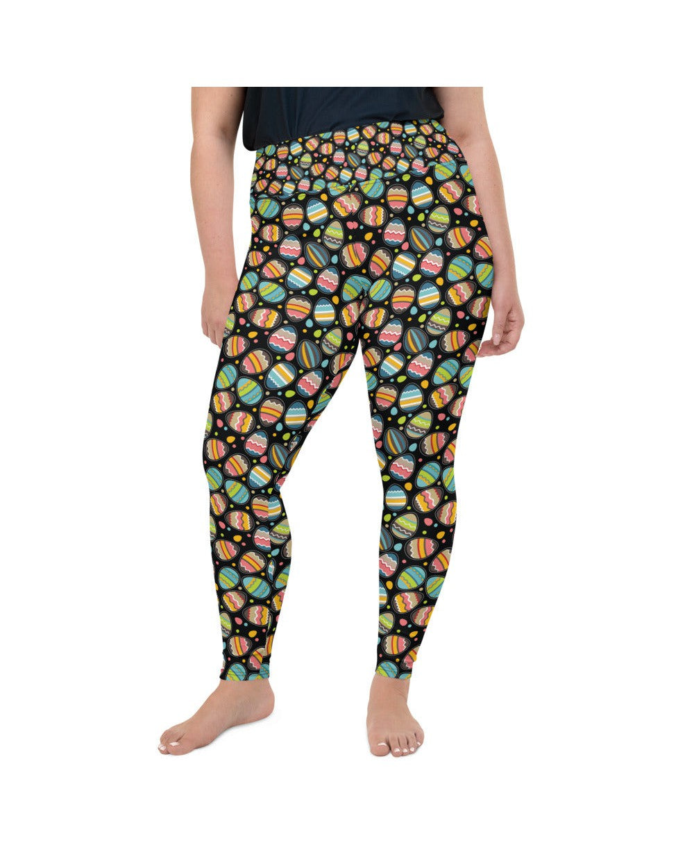 Easter Egg Plus Size Leggings | GearBunch