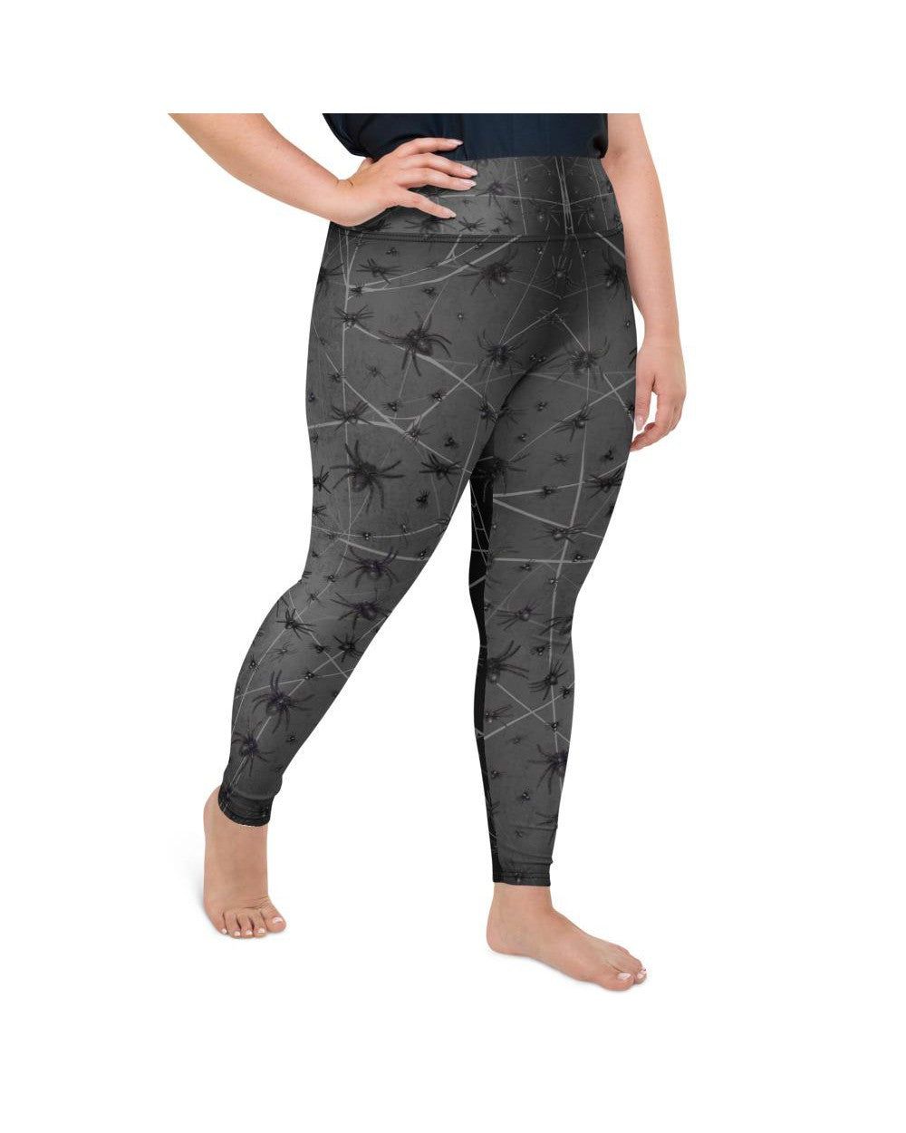 Crawling Spiders Plus Size Leggings | GearBunch