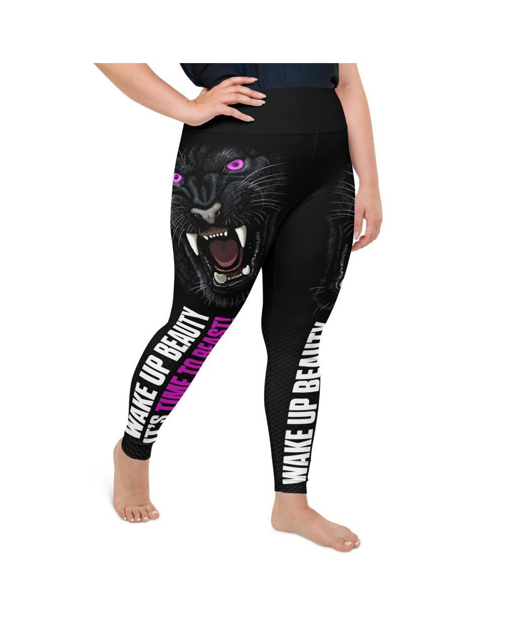 Time to Beast Plus Size Leggings | GearBunch