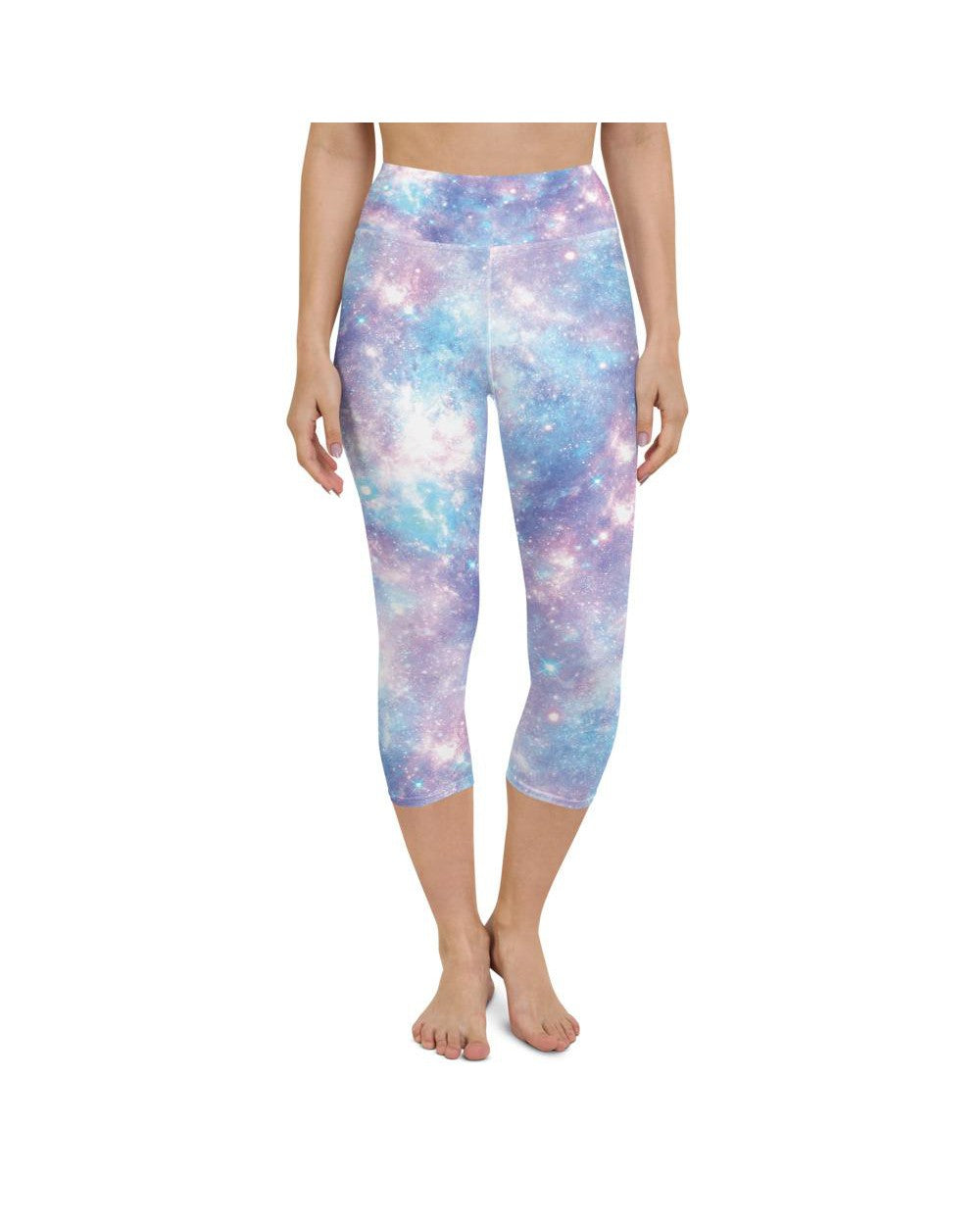 Pastel Galaxy Yoga Capris Gearbunch