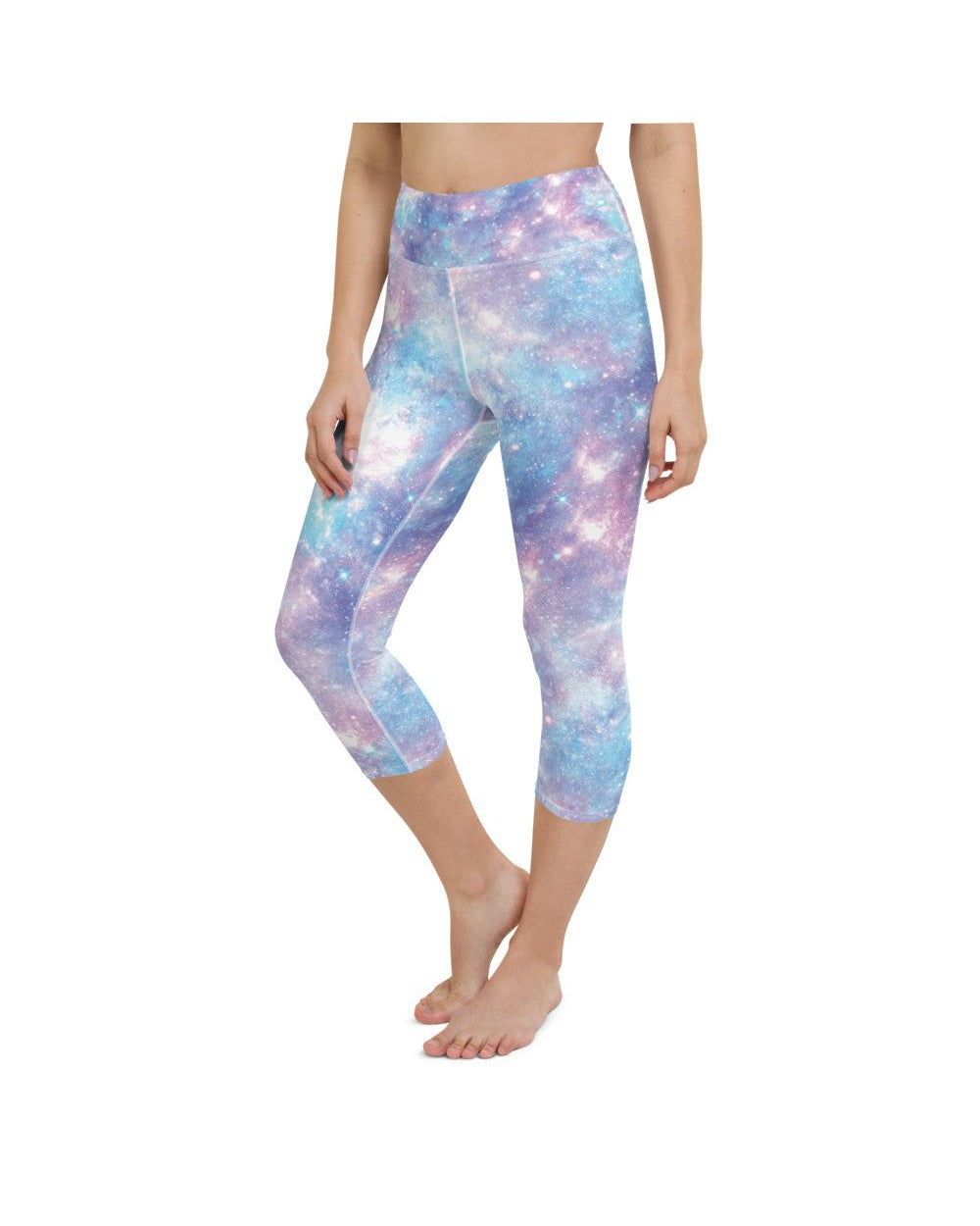 Pastel Galaxy Yoga Capris Gearbunch