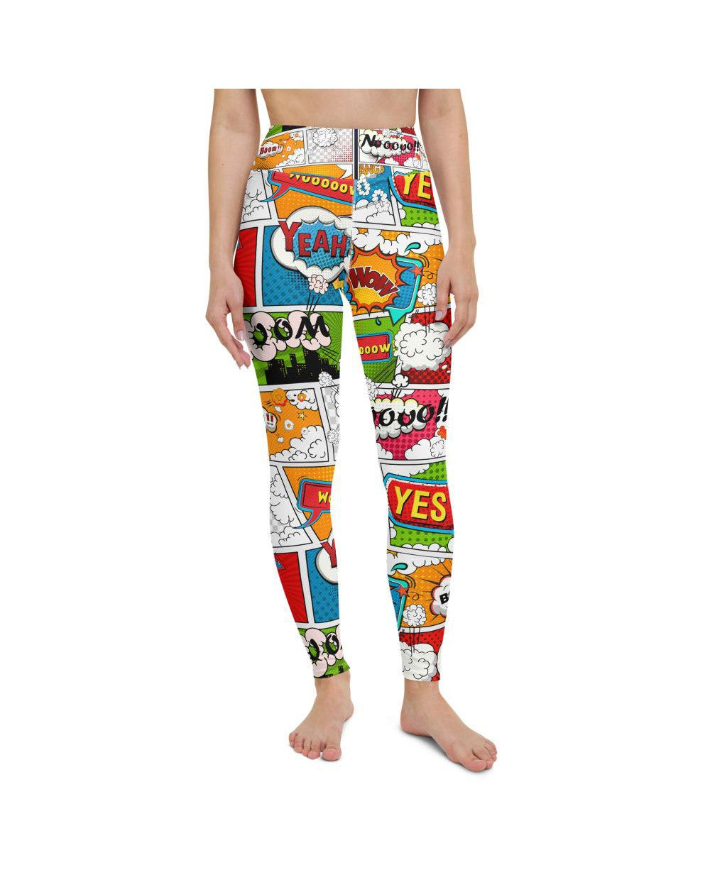 Comic Book Super Hero Yoga Pants Gearbunch