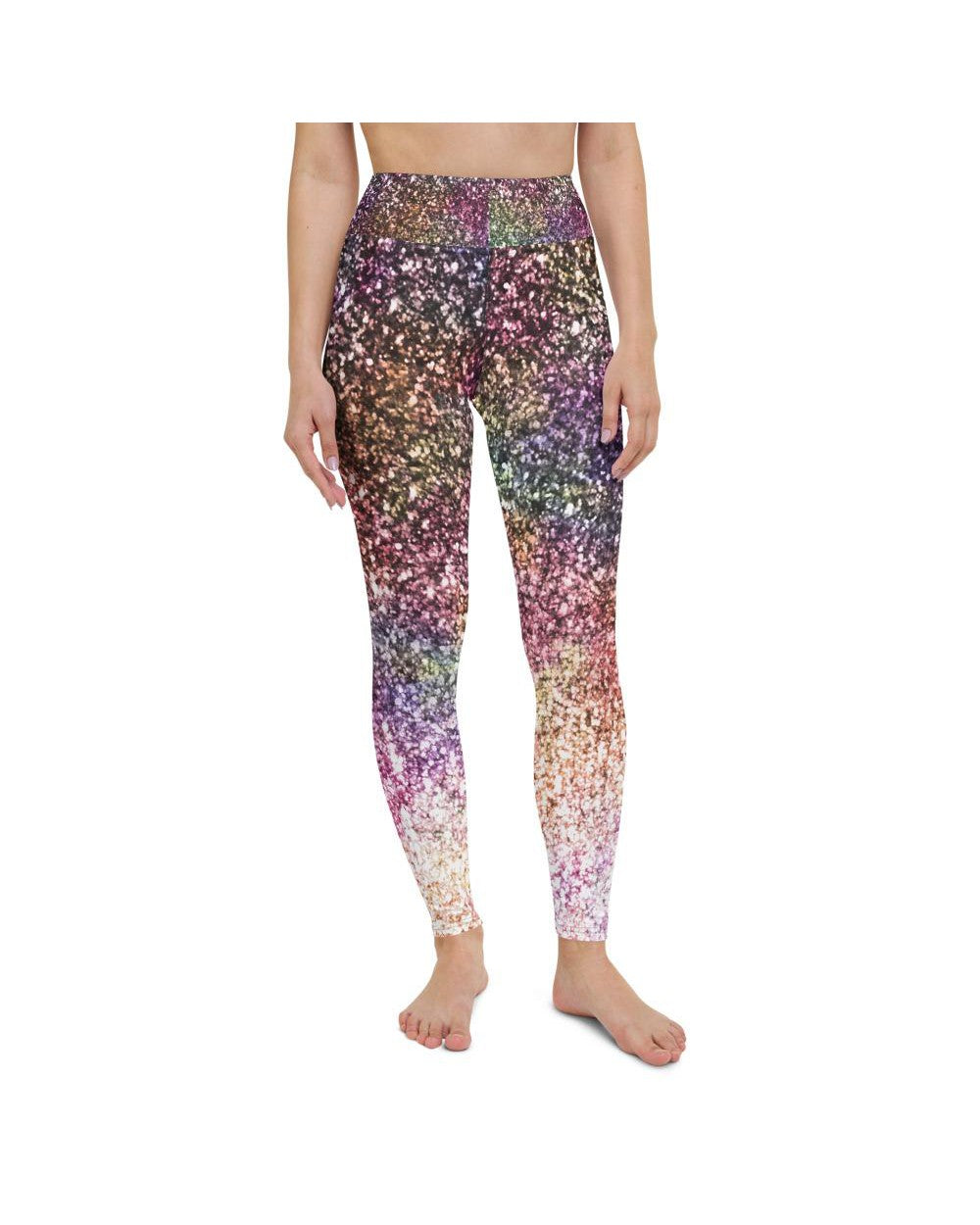 Colorful Sparkles Yoga Pants Gearbunch
