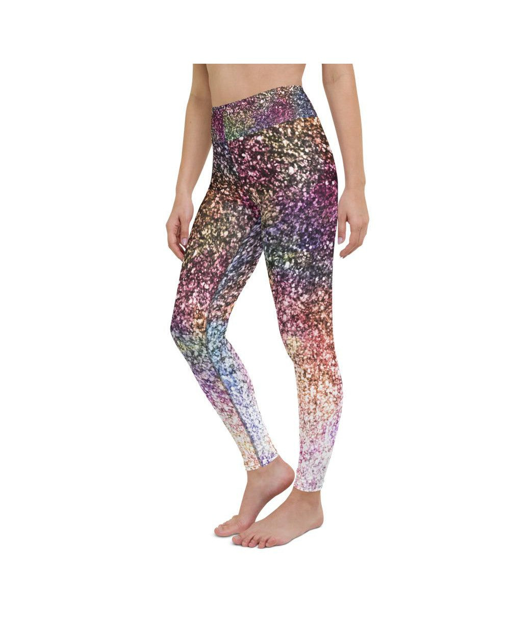 Colorful Sparkles Yoga Pants Gearbunch