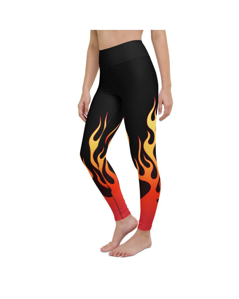 Flame Yoga Pants Gearbunch