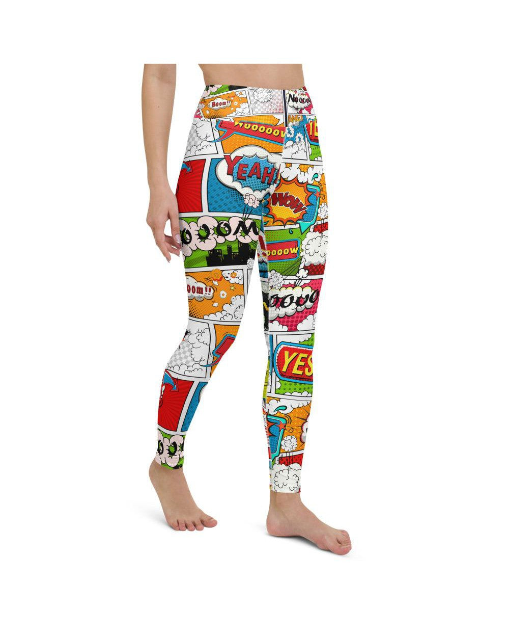 Comic Book Super Hero Yoga Pants Gearbunch