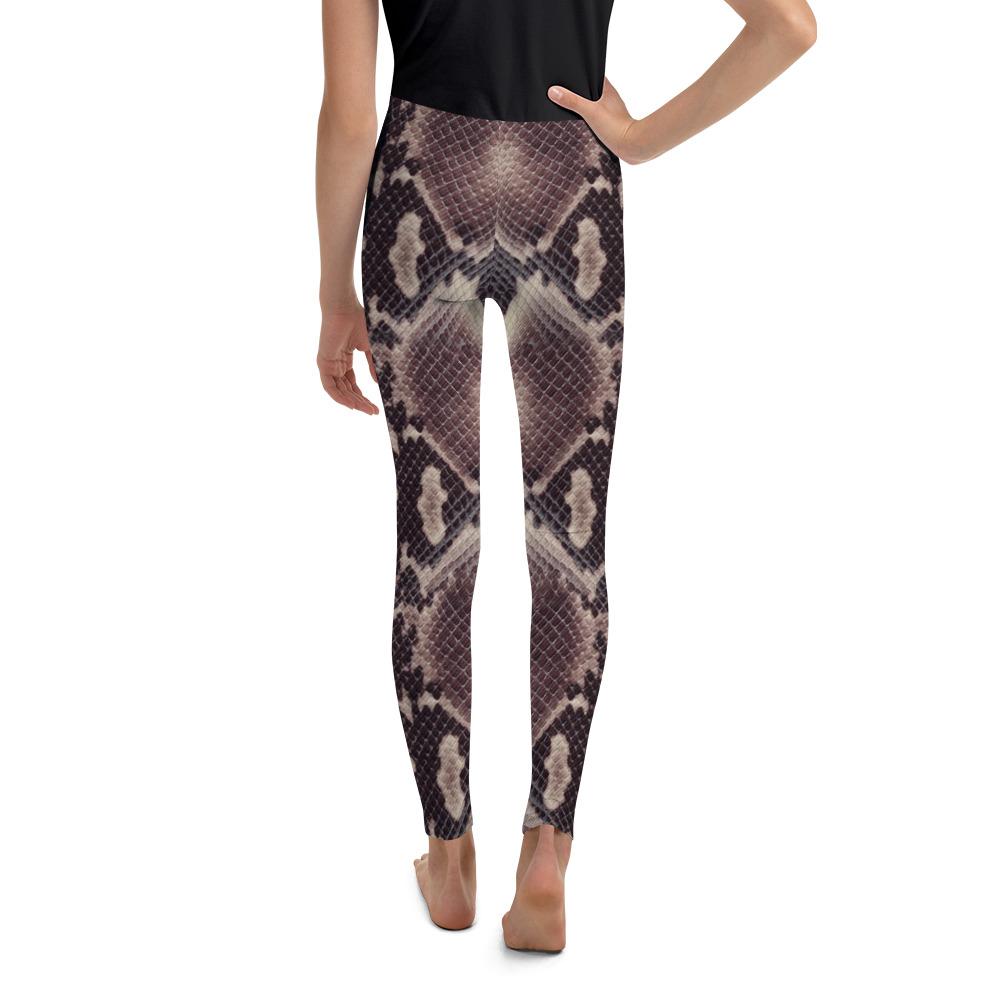 Anaconda Snake Skin Youth Leggings Gearbunch