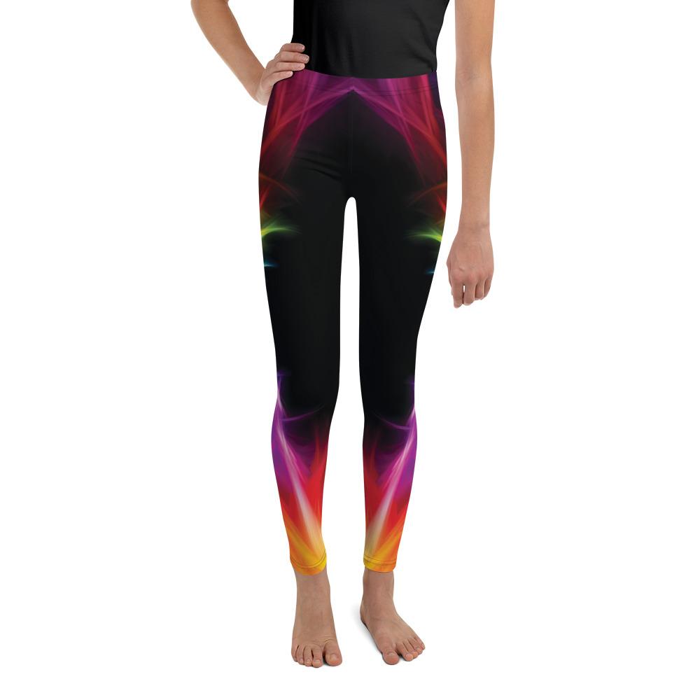 EDM Particle Wave Youth Leggings Gearbunch