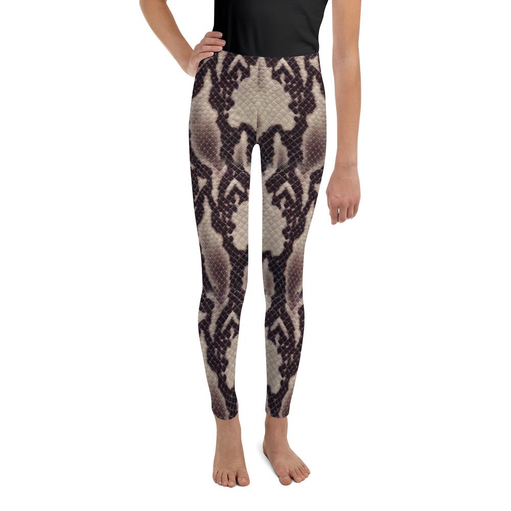 Anaconda Snake Skin Youth Leggings Gearbunch