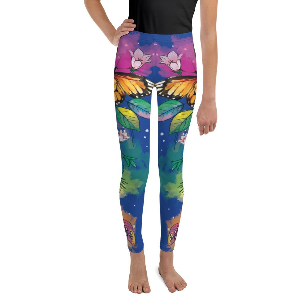 Blue Metamorphosis Youth Leggings Gearbunch