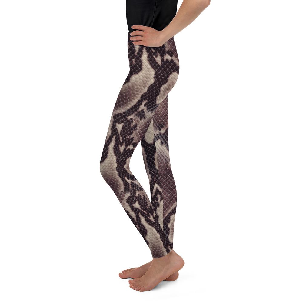 Anaconda Snake Skin Youth Leggings Gearbunch