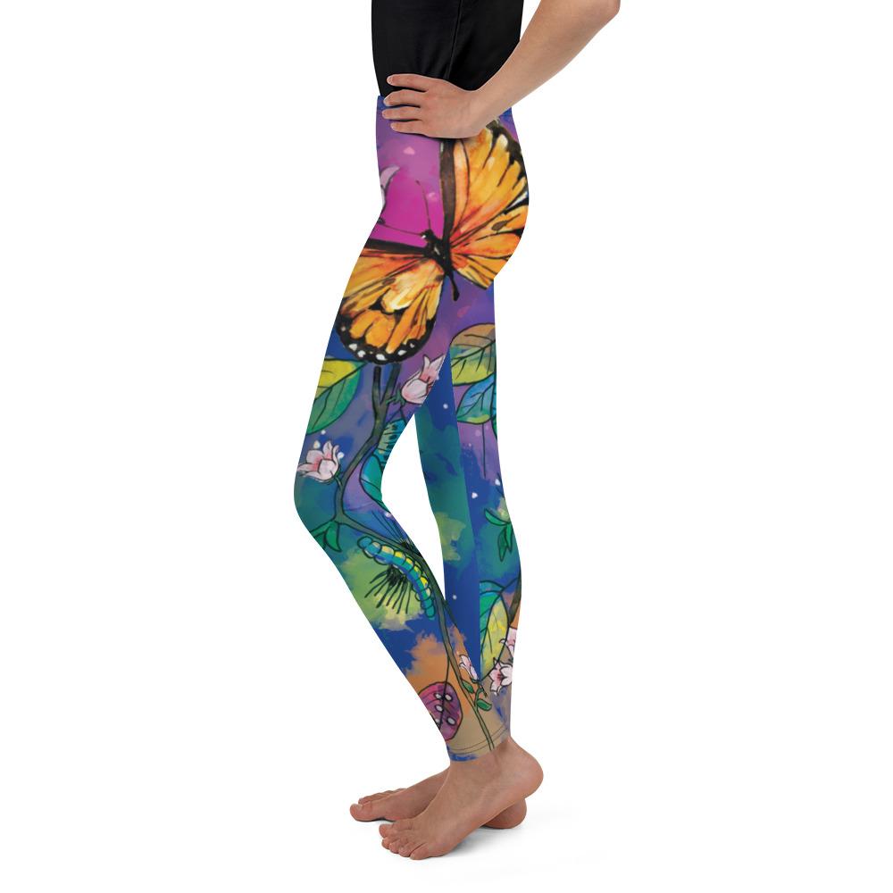 Blue Metamorphosis Youth Leggings Gearbunch