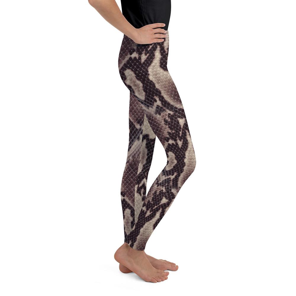 Anaconda Snake Skin Youth Leggings Gearbunch