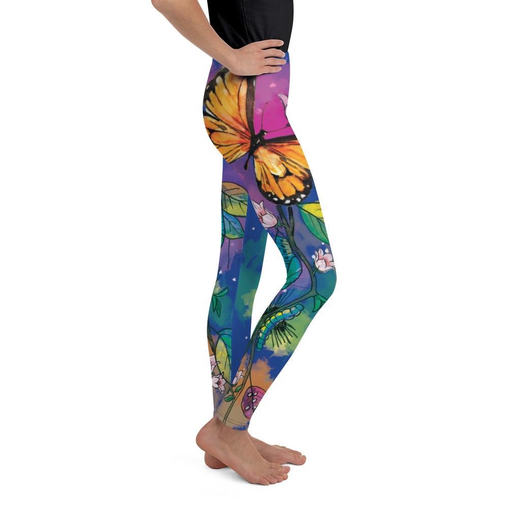 Blue Metamorphosis Youth Leggings Gearbunch
