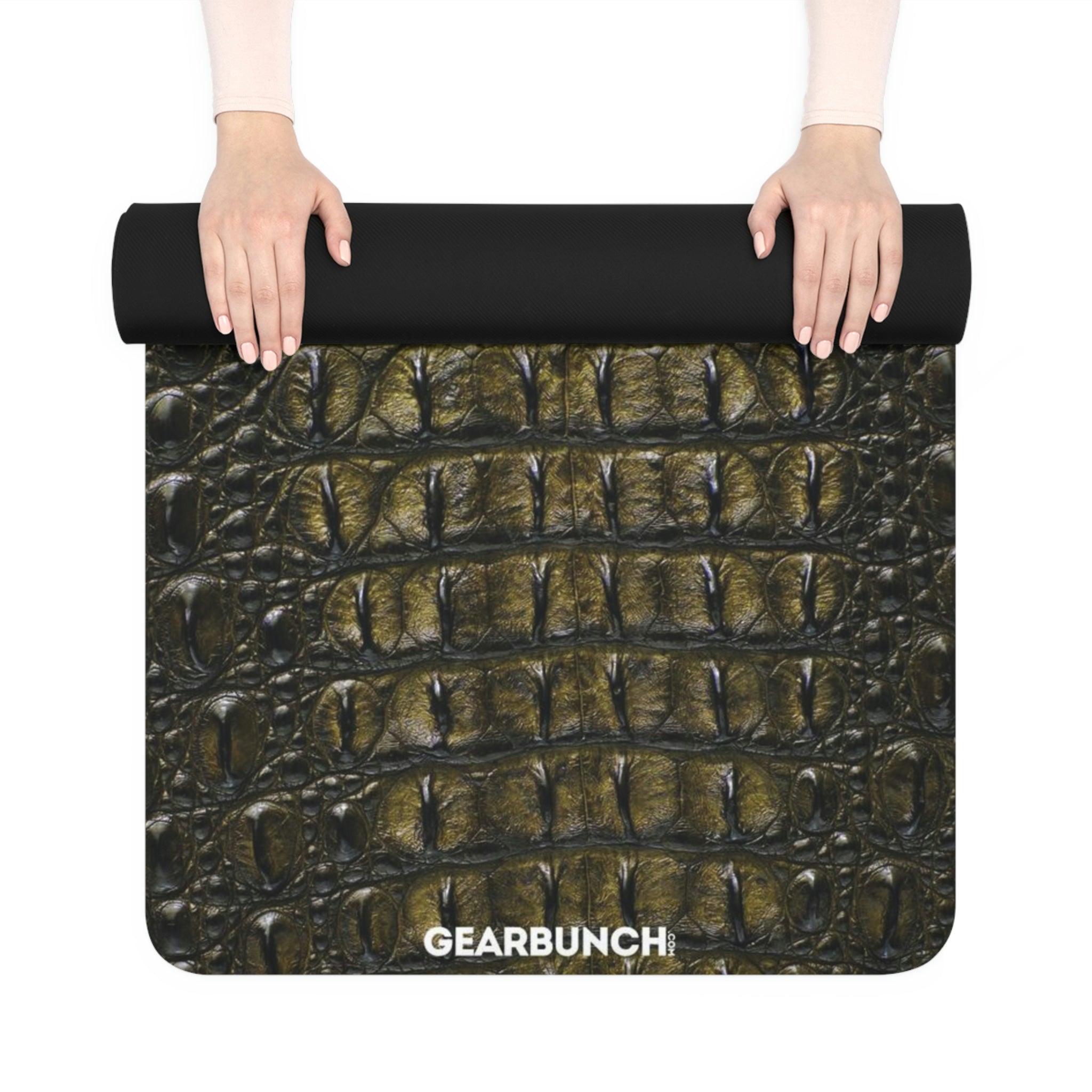 GearBunch Crocodile Skin Yoga Mat