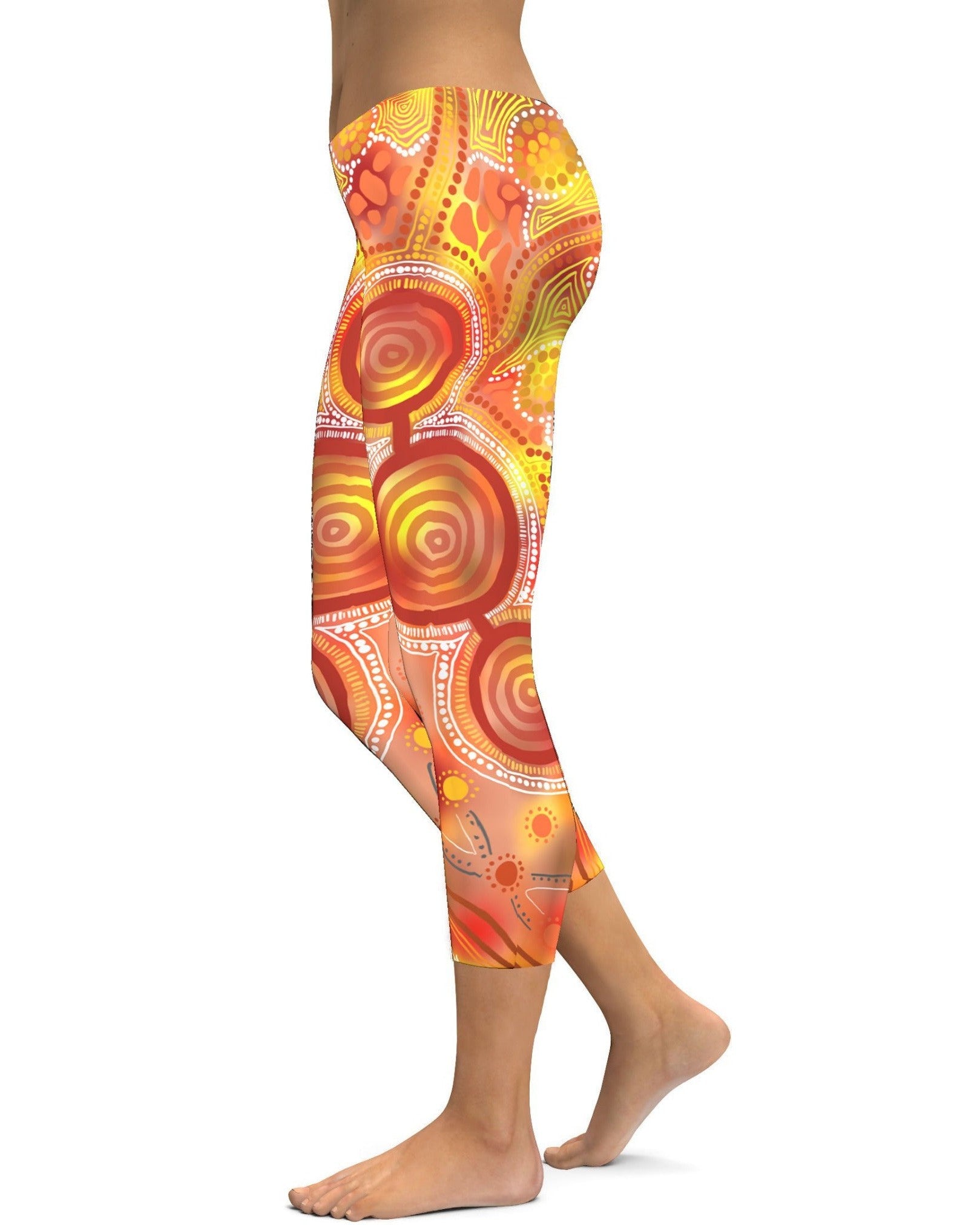 Burning Land Capris - Gearbunch