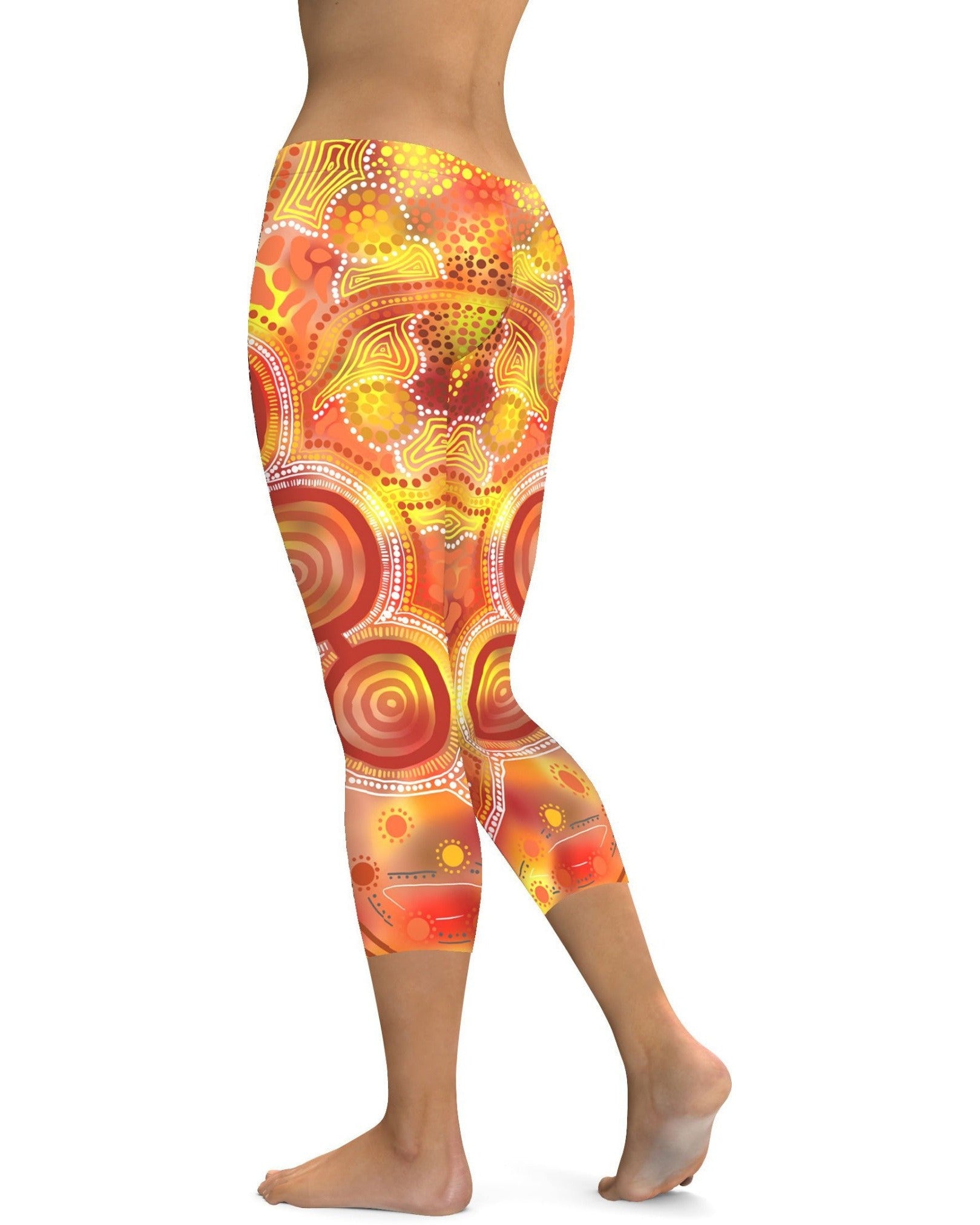 Burning Land Capris | Gearbunch