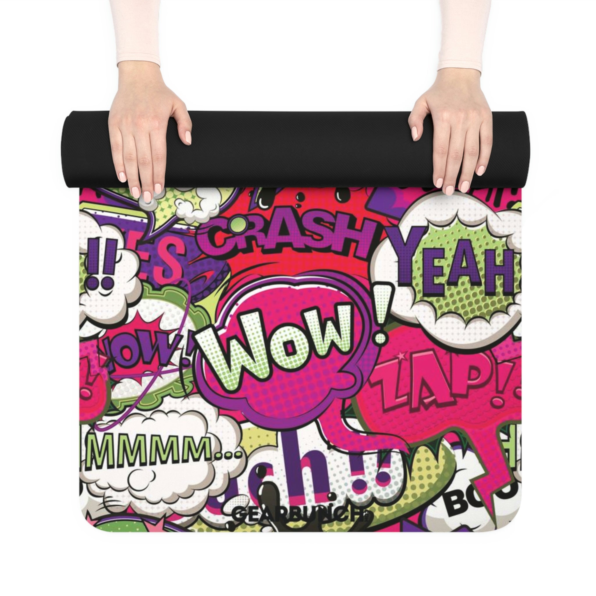 GearBunch Comic Book Bubbles Yoga Mat