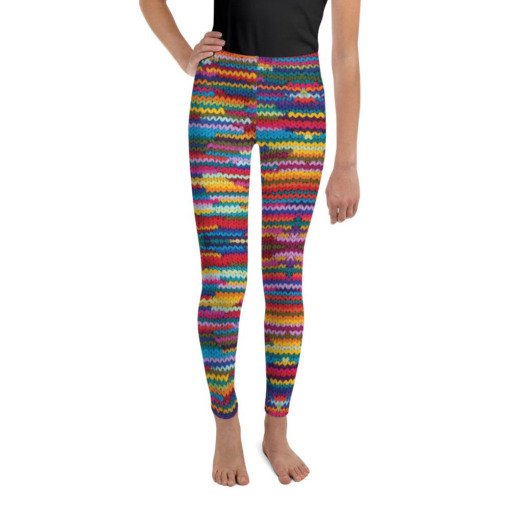 Women's hicham youth printed leggings front view