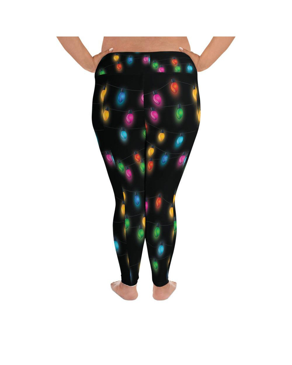 Christmas Lights Plus Size Leggings | GearBunch